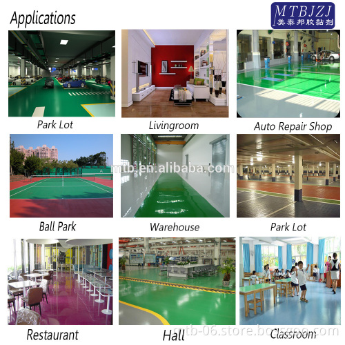 Epoxy resin high build epoxy paint epoxy floor coating for warehouse floor paint